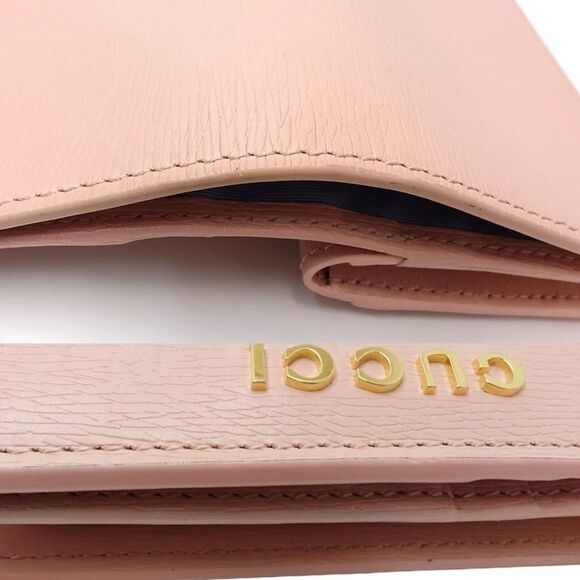 GUCCI Pink Leather Wallet - Picture 5 of 10